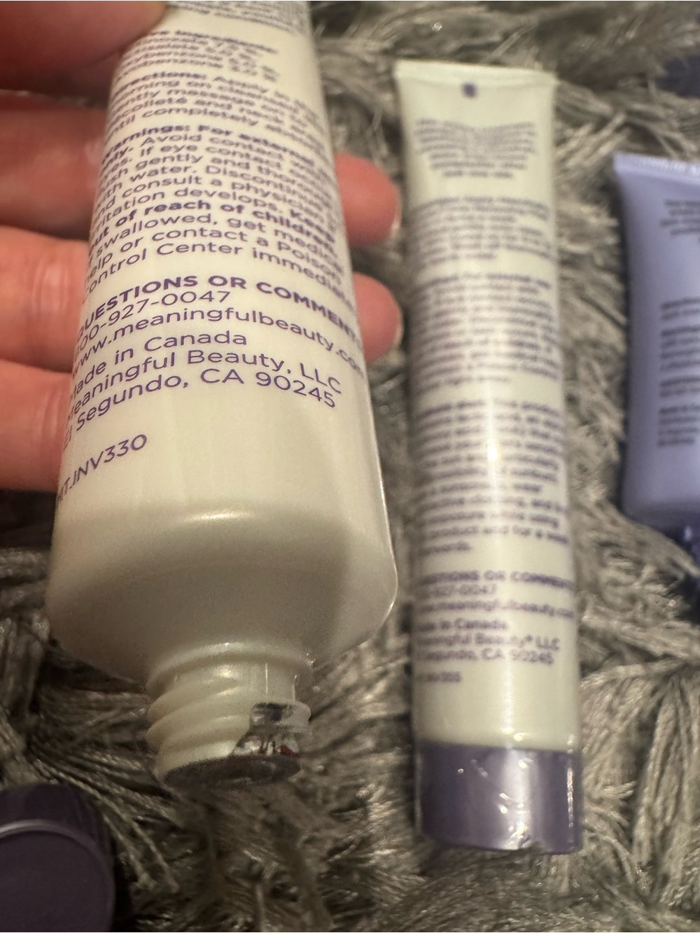 Meaningful Beauty Skincare Collection in Purple and White (Lot of 8) New/Sealed - Picture 3 of 10